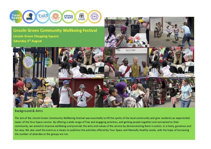 Lincoln Green Community Wellbeing Festival