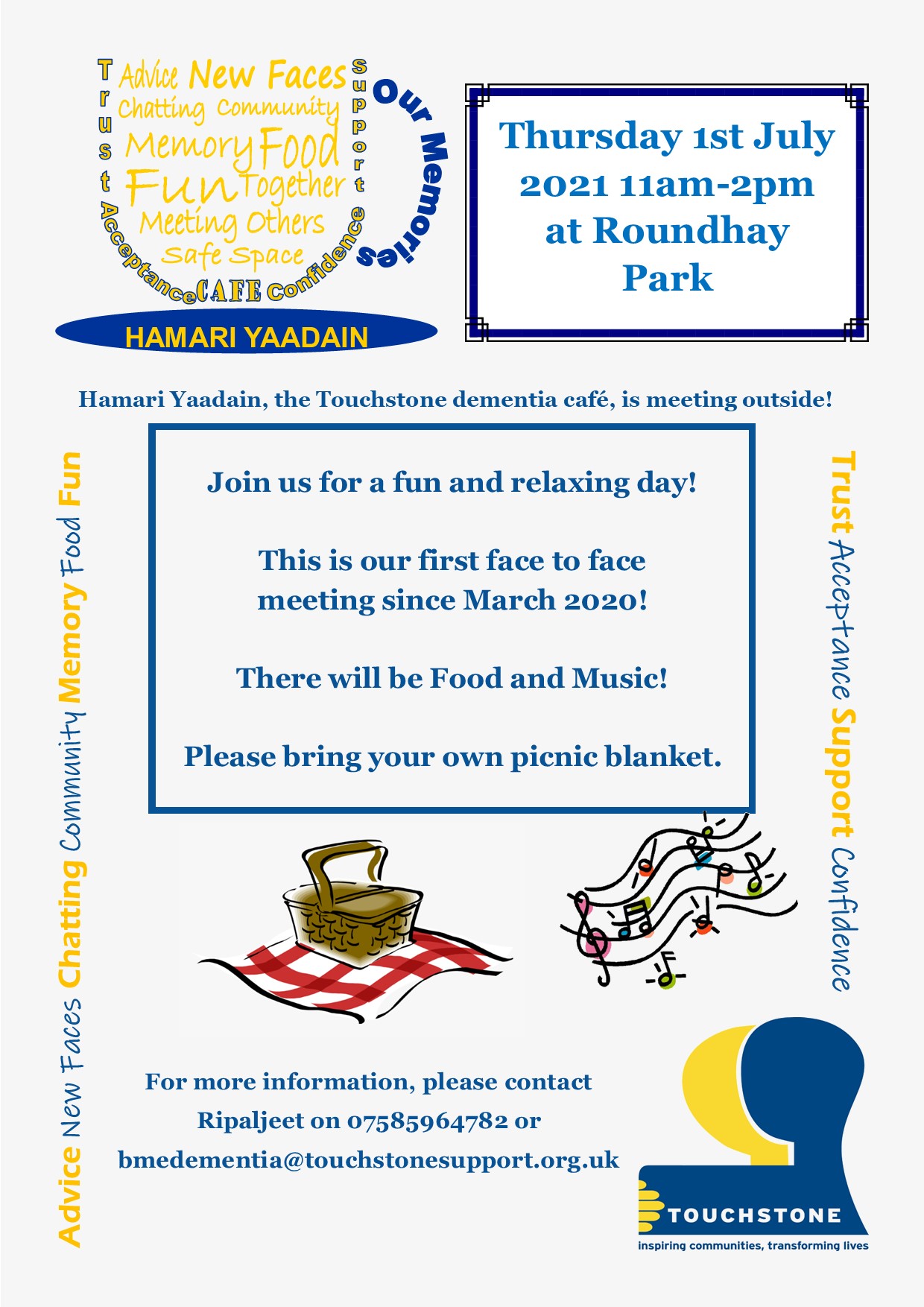 Dementia Cafe Picnic July