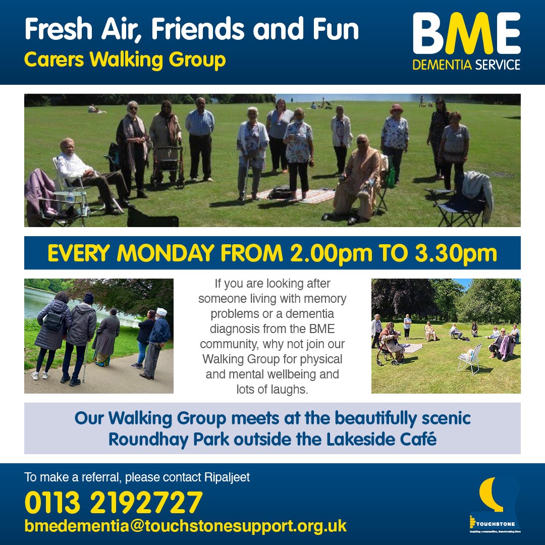 Carers Walking Group Poster