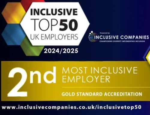 Touchstone Named 2nd Most Inclusive Employer in the UK by Inclusive Companies Awards